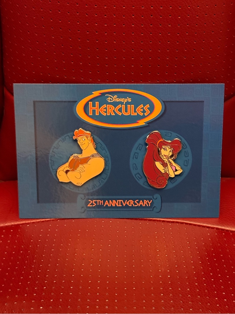 Disney Movie Insiders Hercules 25th Anniversary 2-Pin Set D23